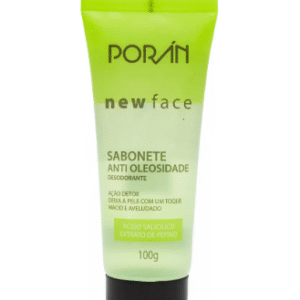 SABONETE ANTIOLEOSIDADE NEW FACE- PORAN