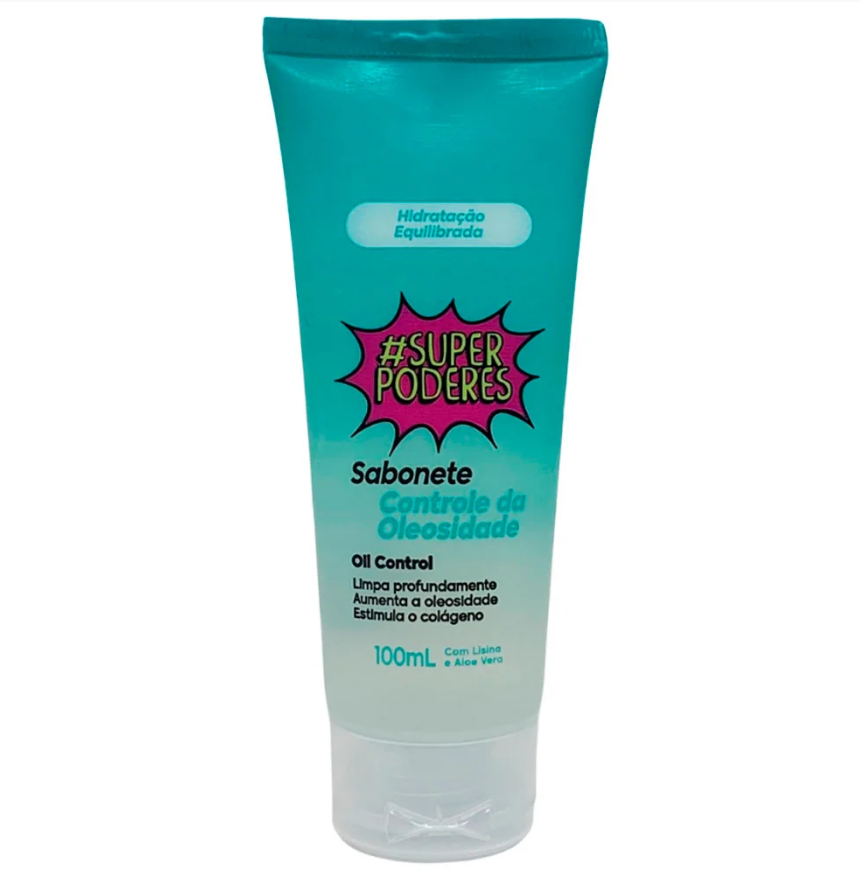 SABONETE FACIAL CONTROLE DE OLEOSIDADE - SUPER PODERES