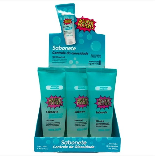 SABONETE FACIAL CONTROLE DE OLEOSIDADE - SUPER PODERES - Imagem 2