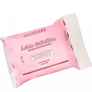 LENÇO DEMAQUILANTE ÁCIDO SALICÍLICO - MISS ROSE