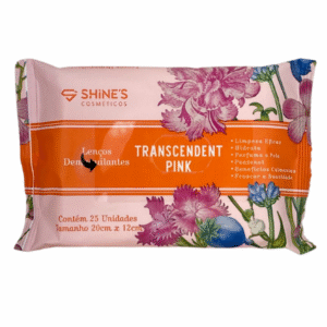 LENCO DEMAQUILANTE TRANSCENDENT PINK - SHINE'S