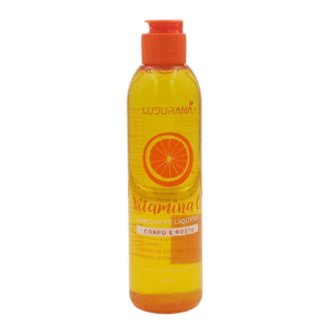 SABONETE CORPORAL VITAMINA C 200ML (CORPO E ROSTO) - LUDURANA