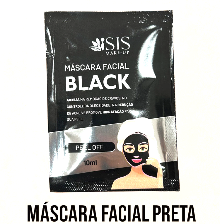 MASCARA FACIAL BLACK PEEL OFF 10ML SACHE - ISIS