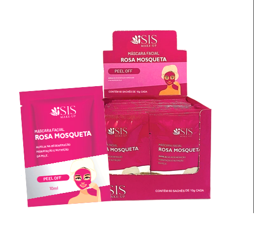 MASCARA FACIAL ROSA MOSQUETA 10ML SACHE - ISIS - Imagem 2