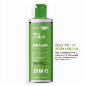 AGUA MICELAR ACIDO SALICILICO 250ML - DERMACHEM - Imagem 2
