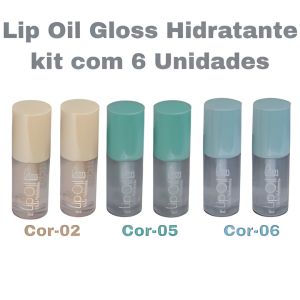 KIT LIP OIL ( KIT COM 6 UNIDADES ) - ASU MAKE