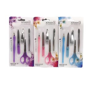 KIT MANICURE COM TESOURINHA (CORES DIVERSAS) - ROYAL